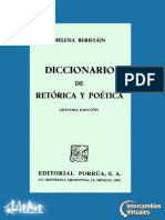 Diccionario de Ret+¦rica y Po+®tica