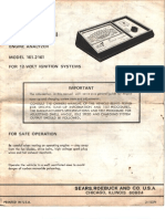 Engine Analyzer model 2161