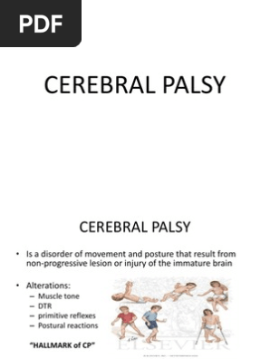 Medback Cerebral Palsy Medical Specialties Clinical Medicine