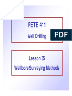35 Wellbore Surveying Methods
