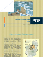 Introdução à Pesquisa em Enfermagem: Noções Básicas e Prática Baseada em Evidências