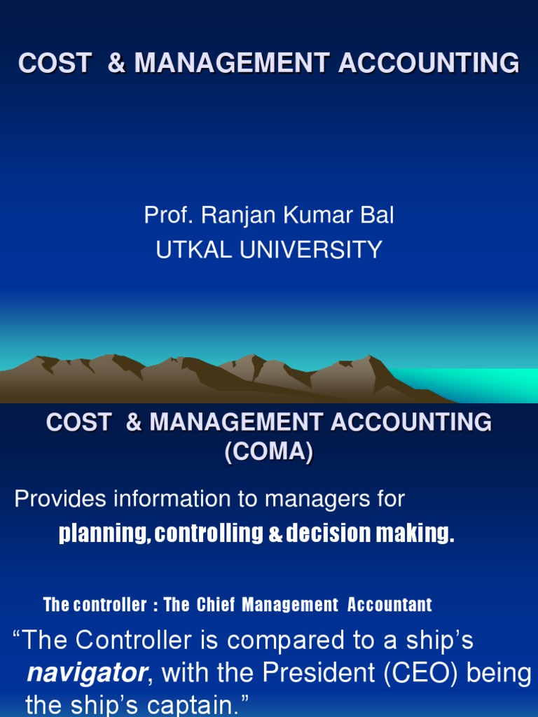 Cost & Management Accounting PDF Inventory Business Economics
