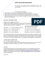 Chemistry 1A03 - Information Sheets