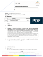 Travel Policy - Schools Division - ECs