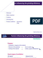 Factors Influencing The Grinding Efficiency