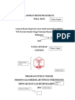 Format Laporan Well Test