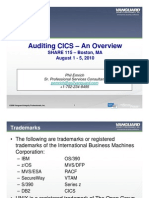 Auditing CICS - An Overview