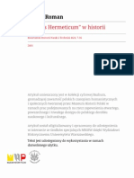 R Bugaj-Corpus Hermeticum PDF