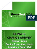 Green Beat 09 Executive Cliimate Change Survey