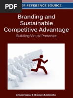 Avinash Kapoor Branding and Sustainable Competitive Advantage Building Virtual Presence 2011