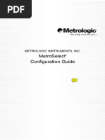 MetroSelect Configuration Guide 02407H