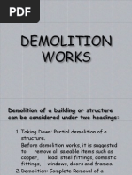 Demolition Works