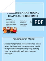 Penganggaran Modal