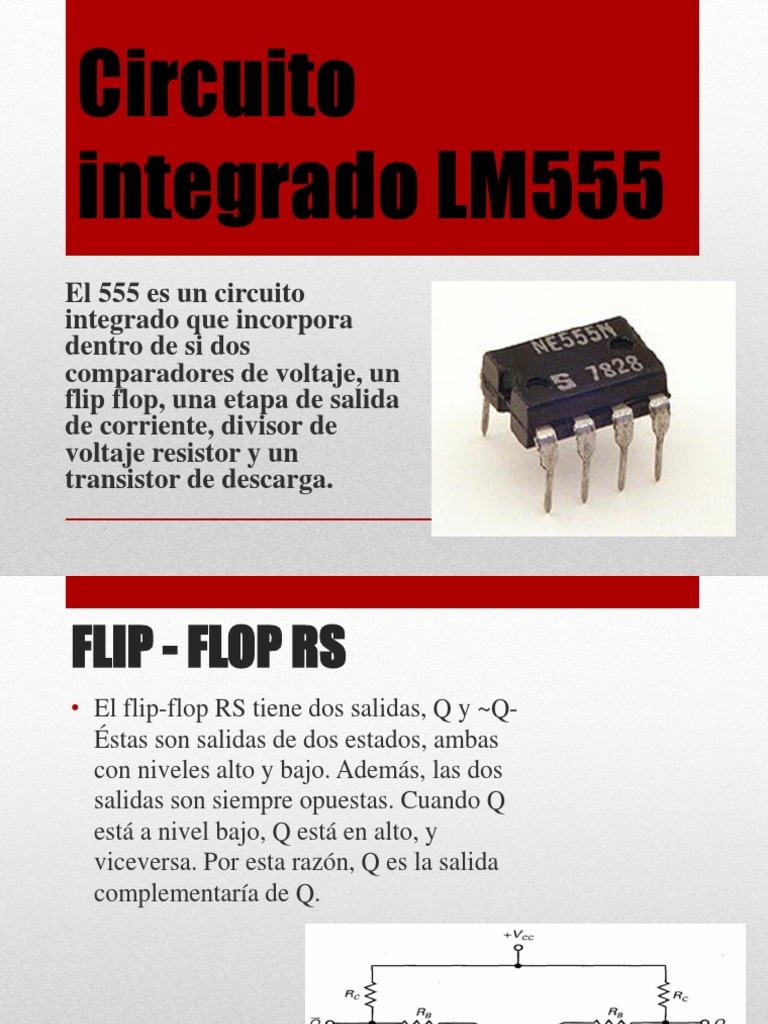 Circuito Integrado LM555 | PDF