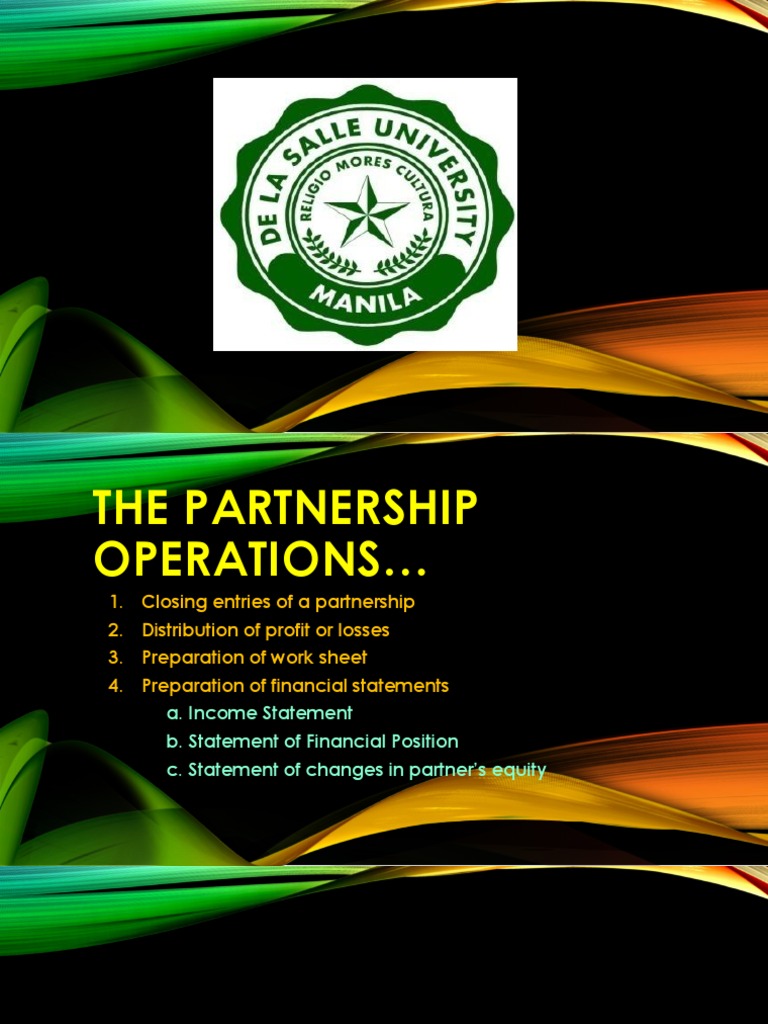Profit Distribution in Partnerships | PDF | Partnership | Profit ...