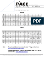 Major Test # 3 - Answer Key