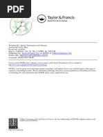 Witchcraf, Spirit Possession and Heresy