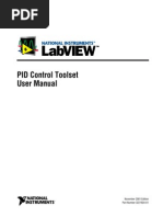 (Ebook) - Labview - Pid Control Toolset - User Manual - 11'2001 PDF