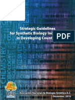 Strategic Guidelines For Synthetic Biology Industries in Developing Countries