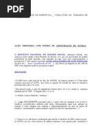 AÇÃO ANULATORIA