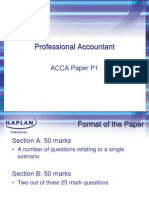 Kaplan ACCA P1 Slides - Dec 2011