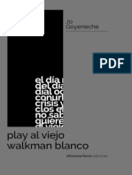 Jo Goyeneche - Play Al Viejo Walkman Blanco-Difu2013