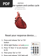 ANAT1014 Cardiovascular System and Cardiac Cycle 26-09-11 Lecture Slides-1