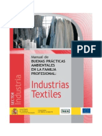 Manual de Buenas Practicas Ambientales Industrias Textiles
