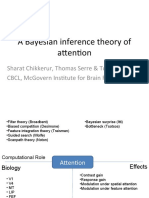 A Bayesian Inference Theory of Attention