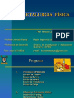 Metalurgia F Sica Cap. I Propiedades Mec Nicas PDF
