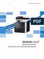 Bizhub C35 Ug Printer Copy Scanner de 3 2 1