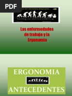 Las Enfermedades de Trabajo y La Ergonomia