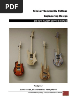 Electric Guitar Service Manual