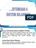 Sistem Bilangan dan Konversi Antar Sistem