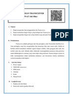 19 - Pengoperasian Transceiver (Pesawat 144 MHZ)