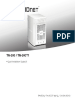 TN-200 / TN-200T1: Quick Installation Guide