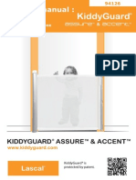 Lascal KiddyGuard Assure & Accent Owner manual  2014 (English)