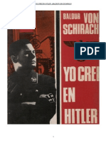 Von Schirach Baldur - Yo Crei en Hitler