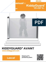 Lascal KiddyGuard Avant Owner Manual 2014 (English)