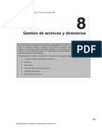 Gestion de Ficheros y Directorios