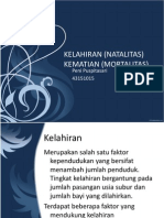 Materi Kelahiran Kematian