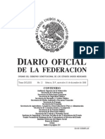 DOF 31-Dic-09 Ultima Modif Ley Tenencia 311208-MAT PDF