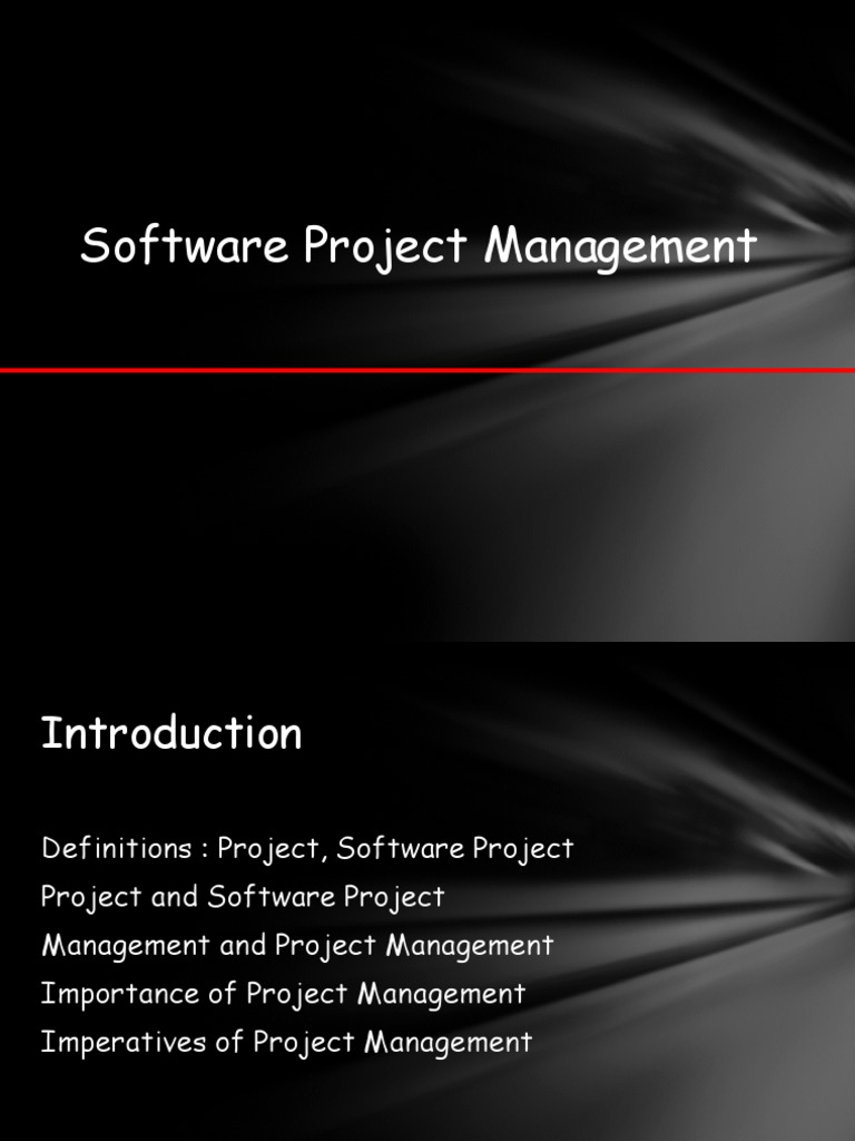 Software Project Management Essentials | PDF | Project Management ...