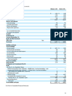 Best Buy Balance Sheet Summary 2013 vs 2012
