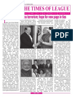 Modi, Sharif Discuss Terrorism Hope For New Page in Ties: The Times of League