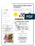 June 2009, Newsletter-Shree Kshatriya Mitra Mandal of California by Bhavin P. Kapadia