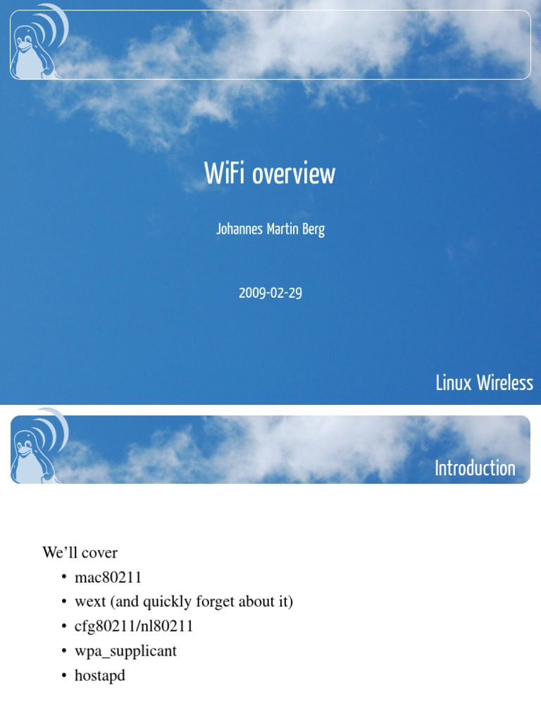 Linux Wireless Architecture Overview | PDF | Device Driver ...