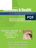 Treating Thyroid Disease in Pregnancy