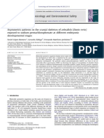 Asymmetric Patterns in The Cranial Skeleton of Zebra Fish