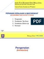 WEEK 14 Peranan Kerajaan Dan Masyarakat